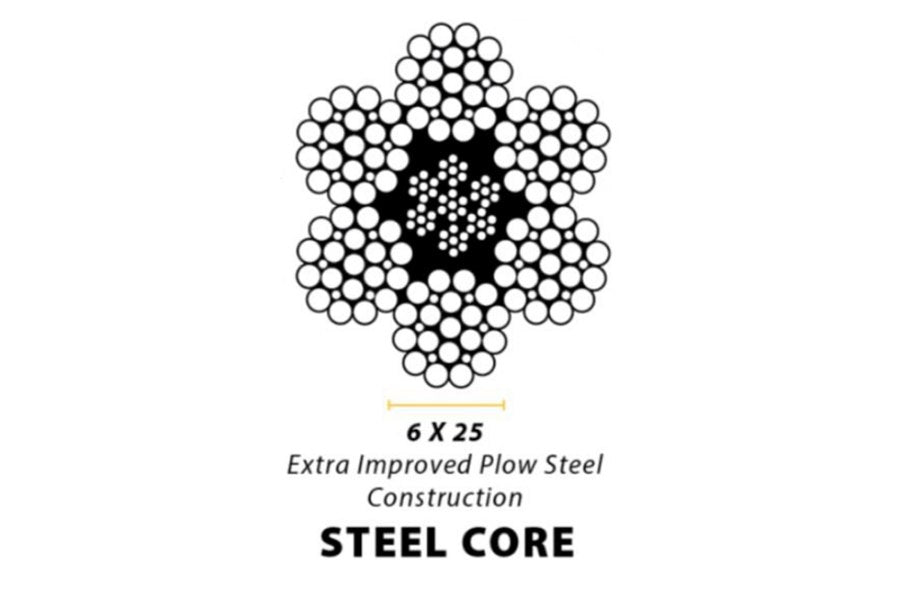 Steel Core Cable with Self-Locking Swivel Hook