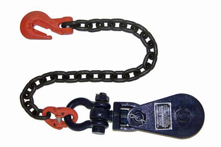 Snatch Block with chain