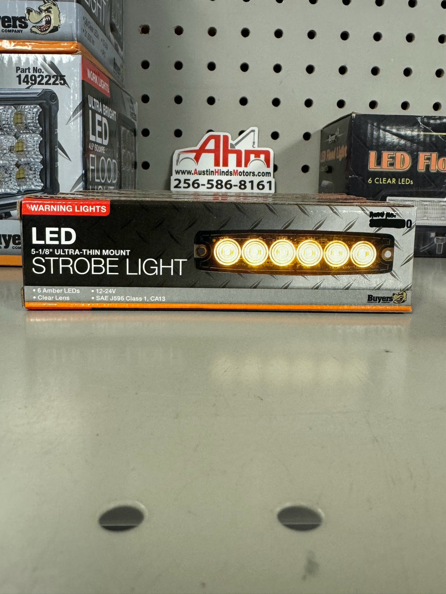 LED 5-1/8" Ultra Thin Mount Strobe Light