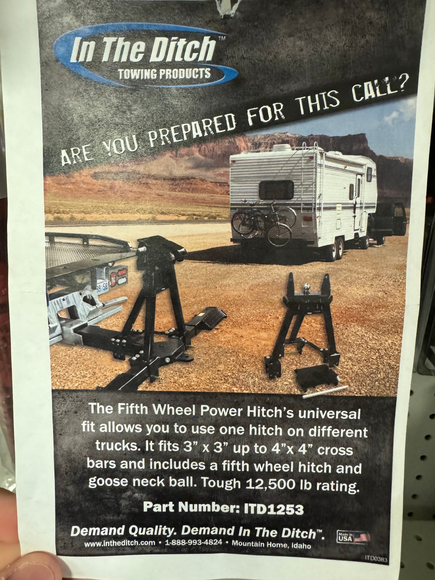 ITD Fifth Wheel Power Hitch