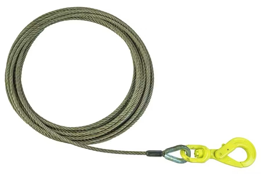 TowTackle Steel-Core Winch Cable 7/16" width